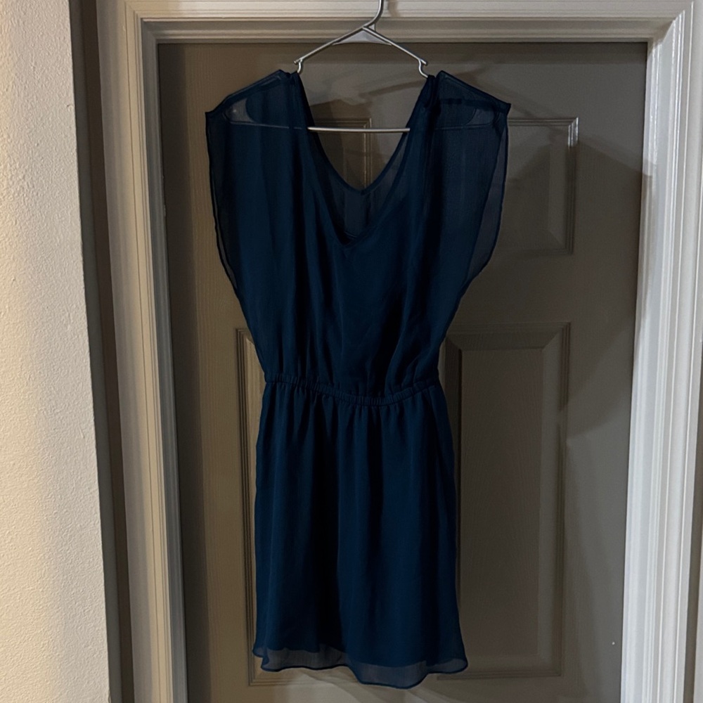 Express Deep Blue Mini Dress